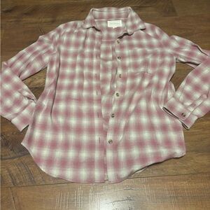 NWOT Aeropostale Women’s Button Down Flannel Size M
